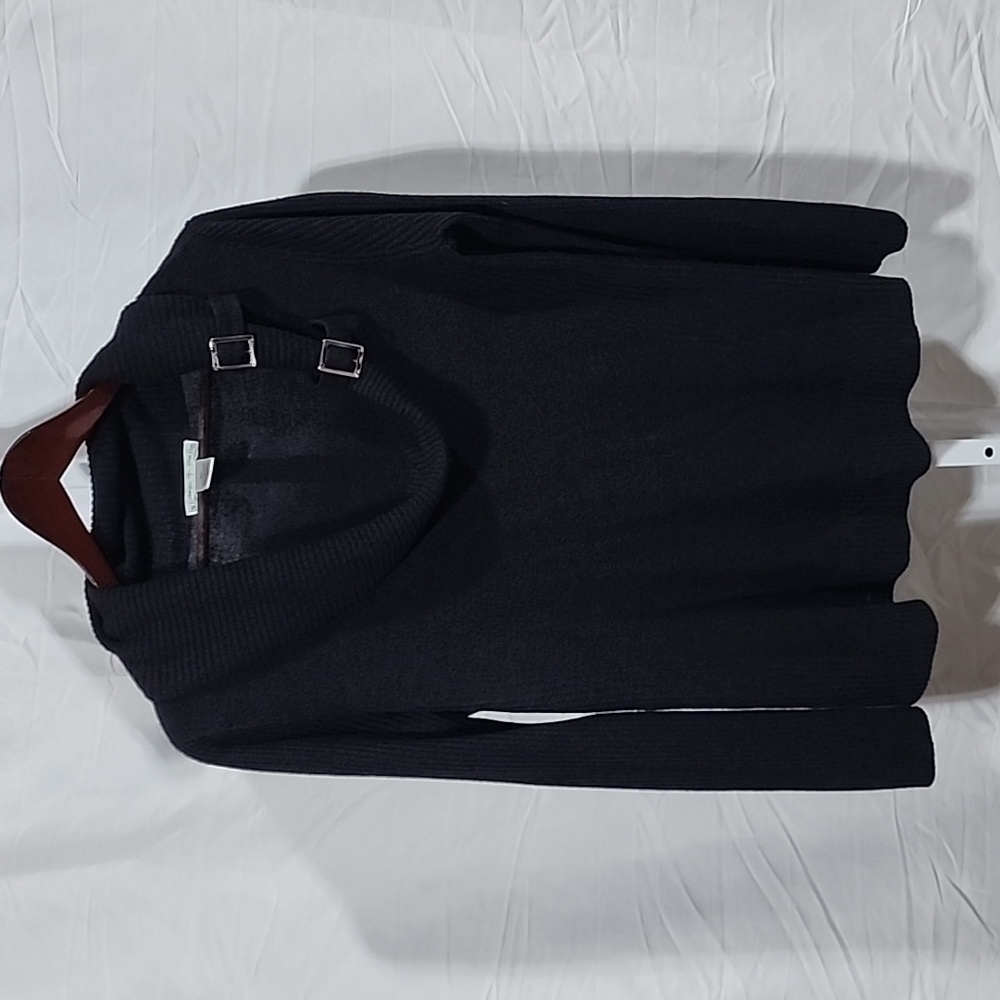 Vintage Suzie Black Cowl Neck Sweater Women's size XL